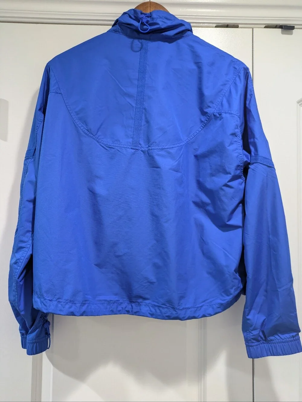 Lululemon Lightweight Cropped Track Jacket Blazer Blue Tone Sz 10 - Picture 5 of 16